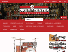 Tablet Screenshot of drumcenternh.com